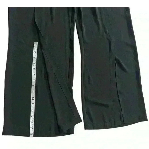 Andeawy Black Tie in Front Casual Pants Size XXL Open in Front - Picture 6 of 9